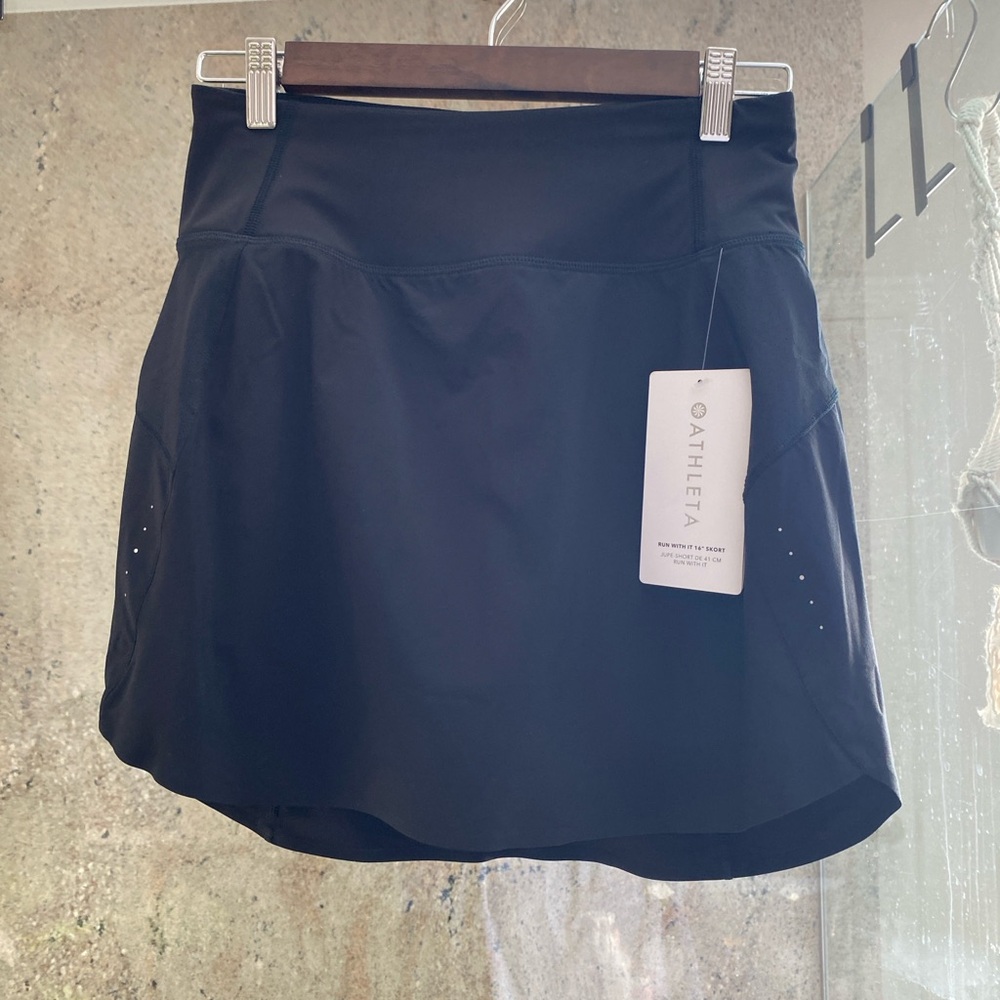 Athleta Women's Black golf/tennis skort